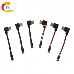 Magnetic Backplate Phone Holder Type-C Adapter 90-Degree Angled Charging Cable USB Plug Fast Charging Connector with Customizable Length