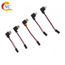 Magnetic Backplate Phone Holder Type-C Adapter 90-Degree Angled Charging Cable USB Plug Fast Charging Connector with Customizable Length