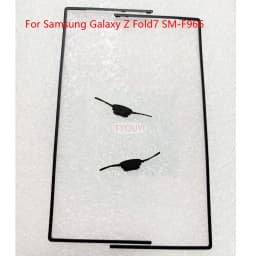 For Samsung Z Flip 3 4 5 6 F711 F721 F731 F741 / Z Fold 3 4 5 6 Front Housing LCD Frame Housing Bezel Plate Plastic Replacement