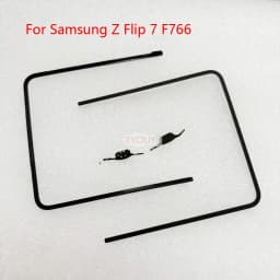 For Samsung Z Flip 3 4 5 6 F711 F721 F731 F741 / Z Fold 3 4 5 6 Front Housing LCD Frame Housing Bezel Plate Plastic Replacement