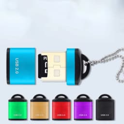 NNBILI Micro Memory Card Reader Portable Mini Mobile Phone Storage Card High Speed USB Adapter for Laptop Computer Accessories
