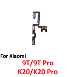 For Xiaomi Mi 9T Pro Phone New Power Volume Button On Off Up Down External Key Internal Flex Cable Parts For K20 Pro Black Blue