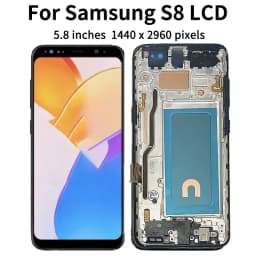 100% Tested New For Samsung S8 G950 G950F SM-G950FD LCD Display Touch Screen with Frame For Samsung S9 G960 SM-G960F Display