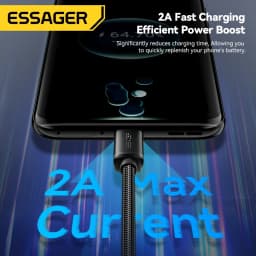 Essager Micro USB Cable 2A Fast Charging USB Cable for Xiaomi Realme Redmi Samsung Huawei Mobile Phone USB Data Charger Wire 3M