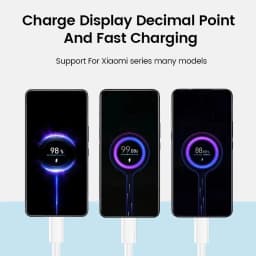 6A 67W Type C USB Fast Charge Cable For Xiaomi 11 12 13T Redmi Note 11T 12T 13 POCO X6 Turbo Charging Data Cable With Retail Box