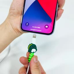 8 PCS Cartoon Silicone Charger Cable Protectors Mobile Phone Charger End Cord Charging Cable Winder