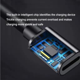 USB C Female to 4 Male Splitter Charging Cable, 1 to 4/6 Multi USB Type-C Port Charger Cord for Power Delivery to Type C Devices