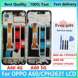 6.67“Lcds Display For Oppo A60 4G CPH2631 A60 5G CPH2683 CPH2693 LCD Touch Screen Digitizer Panel Assembly Replacement
