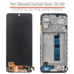 Super AMOLED LCD for Redmi Note 12 4G LCD Display Touch Screen Digitizer Assembly for Redmi Note 12 4G 23021RAAEG 23021RAA2Y