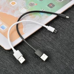 0.25M/0.5M Short USB-A Type C Micro Data Cables Fast Charging Charger for Samsung Huawei Android Mobile Phone Power Bank Cord