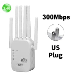 1200Mbps WiFi Repeater Dual Band 2.4G 5G Wireless Signal Extender Wifi Amplifier Router Long Range Wi-Fi Booster For Office Home