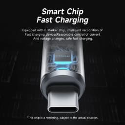 Hagibis USB C Cable with LED Display Type C to C Fast Charger Cable PD 240W Silicone Charging Cord for iPhone 17 Macbook Pro Air