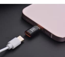 OTG Adapter for iOS Lightning Male to Type C Female Connector 20W Fast PD Charging Adaptor