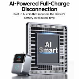 140W Intelligent Fully Charged Auto Separator Digital Display Power Off Overcharge Protection Charger Adapter USB C Disconnector