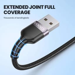 Toocki 6A 3-in-1 USB Type C Charger Wire for iPhone Android Type-C Mobile Phone Data Cord Cables USB Micro Fast Charging Cable