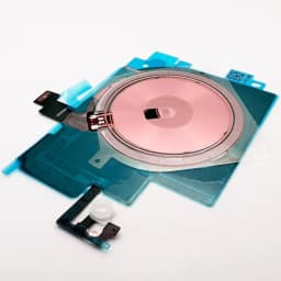 OEM Wireless Charging Coil NFC Antenna Replacement With Led Flash Light Flex Cable For iPhone 14 15 16 Plus Pro 17 Pro Max Parts