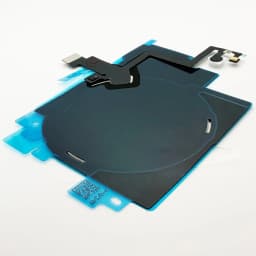 OEM Wireless Charging Coil NFC Antenna Replacement With Led Flash Light Flex Cable For iPhone 14 15 16 Plus Pro 17 Pro Max Parts