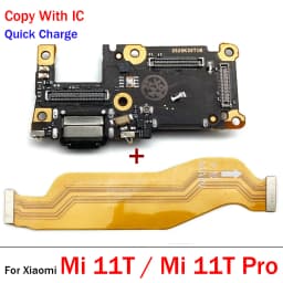 New For Xiaomi Mi 10T 11T 12T 13T 14T 15T Pro USB Charger Dock Connector Charging Board Port Main Board Mainboard Flex Cable