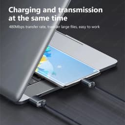 120W USB C Cable 6A Super Fast Charge Cable Phone Charger Type C Wire For Samsung Xiaomi Huawei 0.25M/1M/2M USB Type C Data Cord