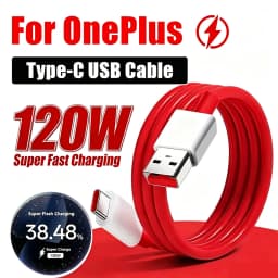 120W Type C USB Super Fast Charge Cable For OnePlus 8 9 9R 10 Pro 11 12 13 15 Nord 2T CE 3 4 5 6 N200 N300 Flash Charging Cables