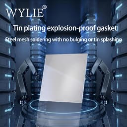 Lanrui/WYLIE Ultra-White Glass Tin Gasket - for Mobile Phone PCB Tin Planting, Prevents Steel Mesh Bulging & Solder Burst