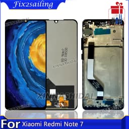 6.3" Super Quality For Redmi Note 7 LCD M1901F7G M1901F7H M1901F7I Display Screen Touch Digitizer Assembly Replacement Repair