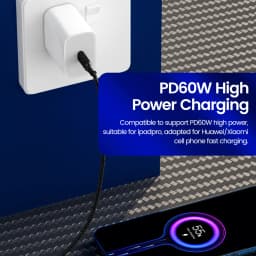 60W 30cm Short USB C To Type C Cable Fast Charging Data Cable For IPhone15 16 Samsung Power Bank 25cm USBA To Type C/Micro Cable