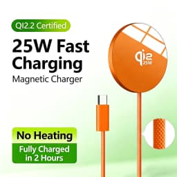 New Qi2.2 Magnetic Charger For 25W Super Wireless Fast Charging For iPhone 18 17 16 15 14 13 12 Pro Max Samsung S25 S24 S23