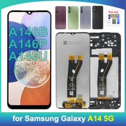 6.6" Tested LCD for Samsung Galaxy A14 5G Display Touch Screen Digitizer Full Assembly Replacement Part for A146B A146P A146U