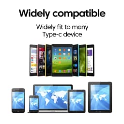 Digital Display USB C to USB C Cable 5A Type C to Type C Nylon Braided Data Cord PD Fast Charging for iPhone15 16 Samsung Xiaomi
