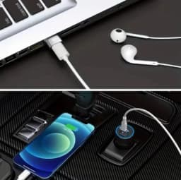 5PCS OTG USB to USB C Adapters Durable Metallic Build Universal Compatibility Including iPhone iPad Samsung S23 IWatch AirPods