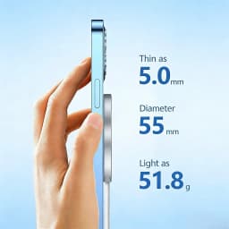 New Qi2.2 Magnetic Charger for MagSafe 25W Super Wireless Fast Charging for iPhone 17 16 15 14 13 18 Pro Max Samsung S26 S25
