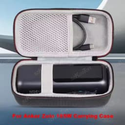 For Anker Zolo 165W Power Bank EVA Hard Travel Carrying Case Waterproof Shockproof Portable Charger Protective Storage Box