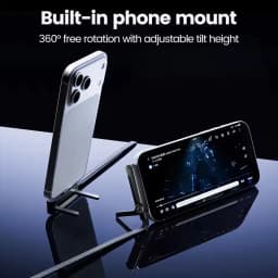 2in1 Type-C Foldable Cable & Mobile Phone Holder 240W Fast Charging Data Cable Multifunction Phone Charge Bracket Dual PD cable