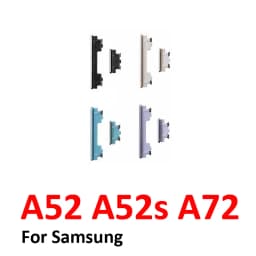 Phone Power Volume Button For Samsung Galaxy A52 A52s A72 LTE 5G New On Off Up Down External Key Internal Flex Cable Parts