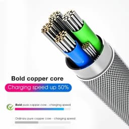 NNBULI Fast Charging Data Cord Flow Luminous USB Type C Cable 3A Fast Charging Cable Glowing LED Cable for Samsung Xiaomi Huawei