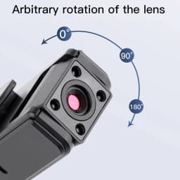 Mini A9 Handheld Camera 1080P HD Infrared Night Vision Back Clip Camera Recorder Outdoor Sports Riding Handheld Camera