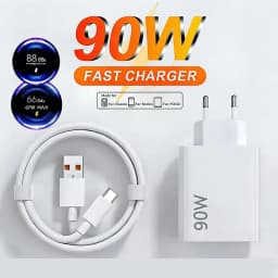 90W 6A Turbo Fast Wall Charger for Xiaomi 11 12 Lite 13T 14 Ultra Redmi Note 11T 12T 13 15Pro POCO F4 X5 USB Type C Charge Cable