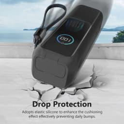 Silicone Case for Anker Zolo 25000mAh 165W Power Bank Protective Case TF/SIM Card PIN Storage Bag Portable Travel Carrying Case