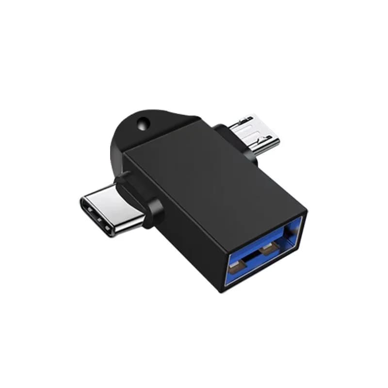 For Android Type-C 2-in-1 OTG Adapter Otg Type C Cable For Xiaomi Tablet Hard Disk Drive Flash Disk USB Mouse Converters