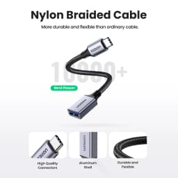 UGREEN USB C to USB 3.0 OTG Adapter Type C OTG Data Cable For Phone Oneplus iPhone 13 12 Pro Xiaomi USB C to USB OTG Cable