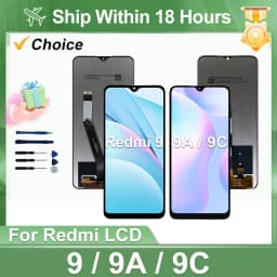 For Redmi 9A LCD M2006C3LG M2006C3MG 9C Display Screen Touch Digitizer For Redmi 9 Display M2004J19G M2004J19C Repacement Parts