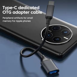 Crouch OTG Type C To USB 3.0 Adapter Cable USB C To USB A Female OTG Cable For Phone PC Tablet U Disk Data Transfer Connector
