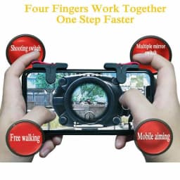 Gamepad Mobile Phone Mobile Game Trigger Shooting Aim Key L1 R1 Trigger Mobile Controller Sensitive PUBG Game Controller
