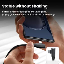 90 Degree Elbow USB C Cable PD 120W Fast Charging Type C To Type C Cable For iPhone 15 Samsung Xiaomi Huawei Charger Data Cord