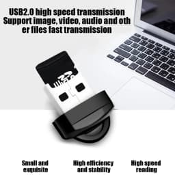 1/2PCS USB Micro SD/TF Card Reader USB 2.0 Mini Mobile Phone Memory Card Reader High Speed USB Adapter For Laptop Accessories