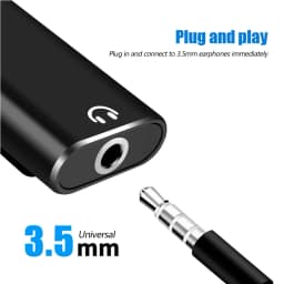 Type C To 3.5mm Jack Adapter For Xiaomi Huawei Analog Signal Phone Audio Splitter Headphone Charger Usb-C Not For iPhone Samsung