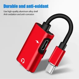 Type C To 3.5mm Jack Adapter For Xiaomi Huawei Analog Signal Phone Audio Splitter Headphone Charger Usb-C Not For iPhone Samsung