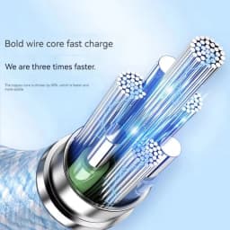 1M 1.5M 2M USB-C to Type C Color Cable For 15 Pro Max  PD 60W Fast Charging For Xiaomi Samsung Weaving Cable Accessories