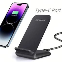 30W Wireless Charger Stand Pad For IPhone17 16 15 14 13 12 Pro X XS Max XR 8 Samsung Xiaomi Induction Fast Charging Dock Station